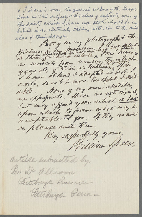 Speer, William