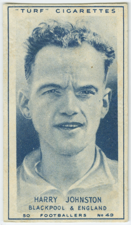 Harry Johnston, Blackpool & England.