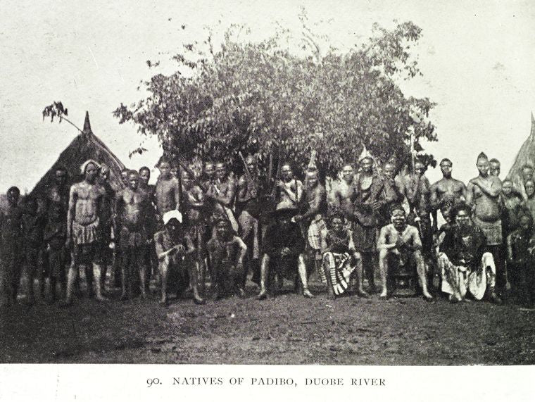 Natives of Padibo, Duobe River