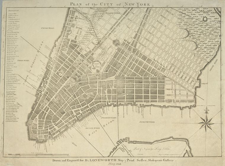 Plan of the city of New York