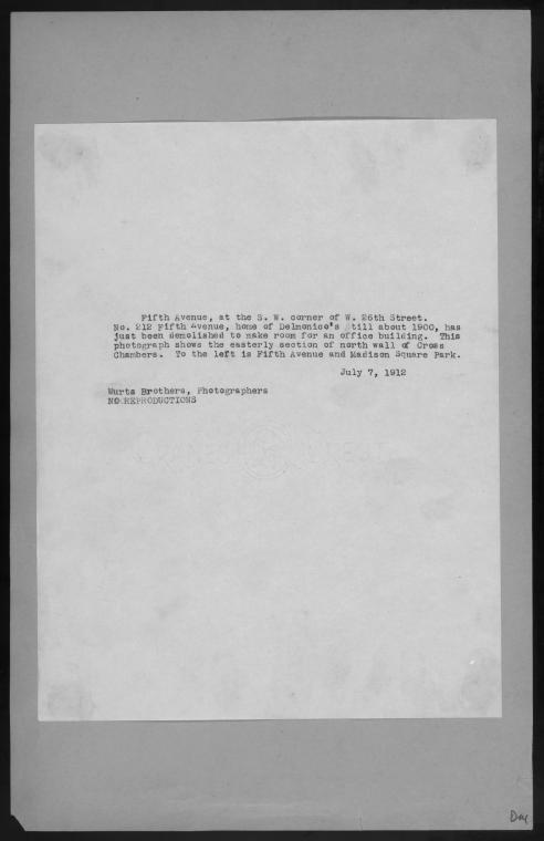 Manhattan: 5th Avenue - 26th Street