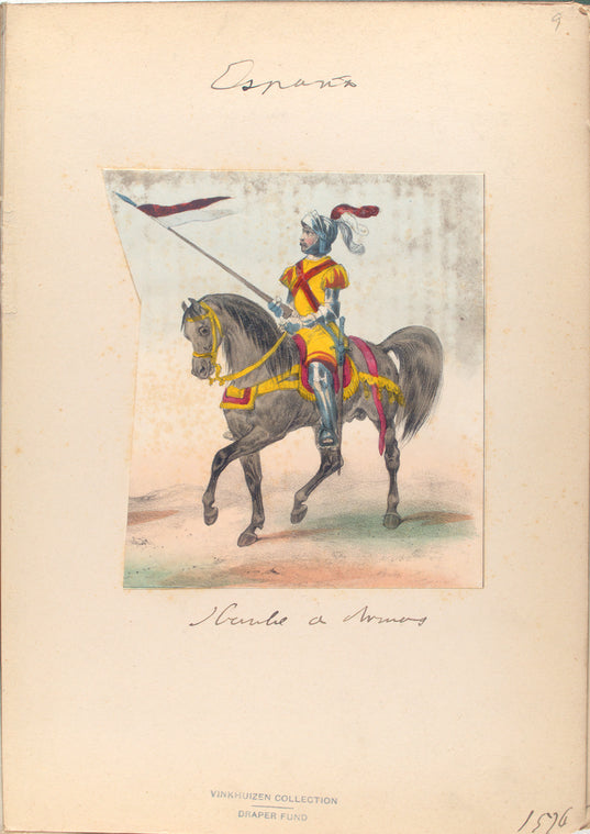 Hombre de armas. 1576