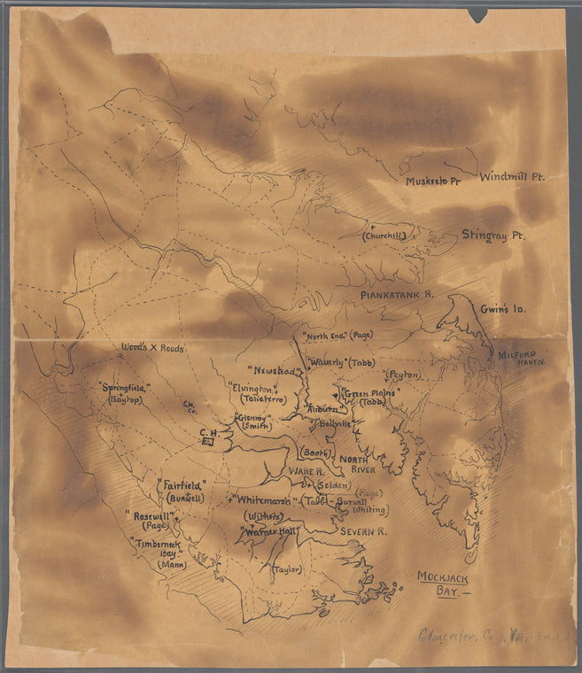 Map of Gloucester Co., Va.