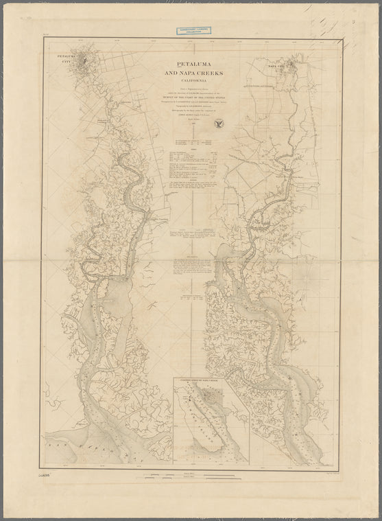 Petaluma and Napa Creeks, California