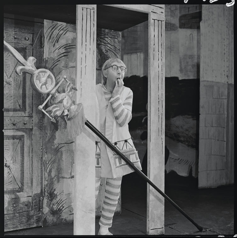 Arnold Stang in the 1964 national touring stage production A Funny Thing Happened on the Way to the Forum