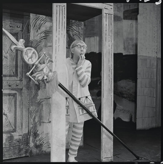 Arnold Stang in the 1964 national touring stage production A Funny Thing Happened on the Way to the Forum
