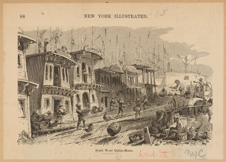North River Oyster-Boats