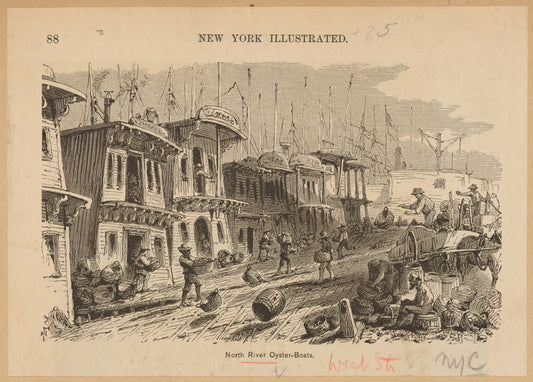 North River Oyster-Boats