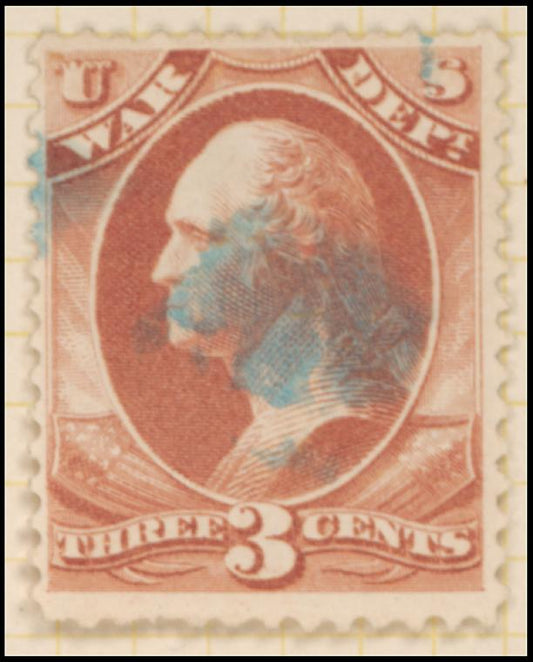 3c rose Franklin War department official single
