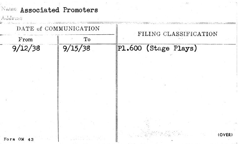 Associated Promoters