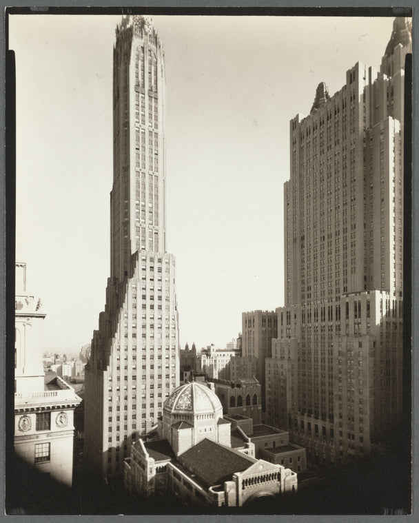 St. Bartholomew's, Waldorf Astoria, General Electric Building, Park Avenue and 51st Street