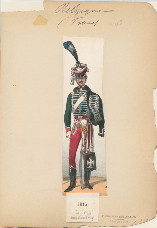 1813. (Empire) Gardes d'honneur 2e régiment