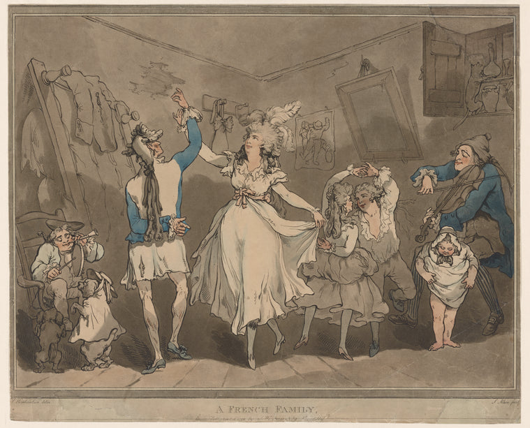 A French family.