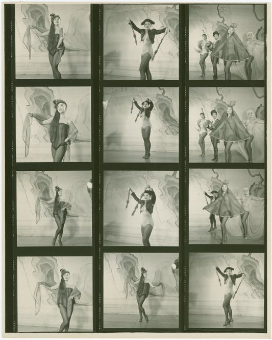 Members of the female dancing ensemble in Flower Drum Song