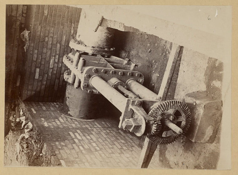 Pipes and gears.