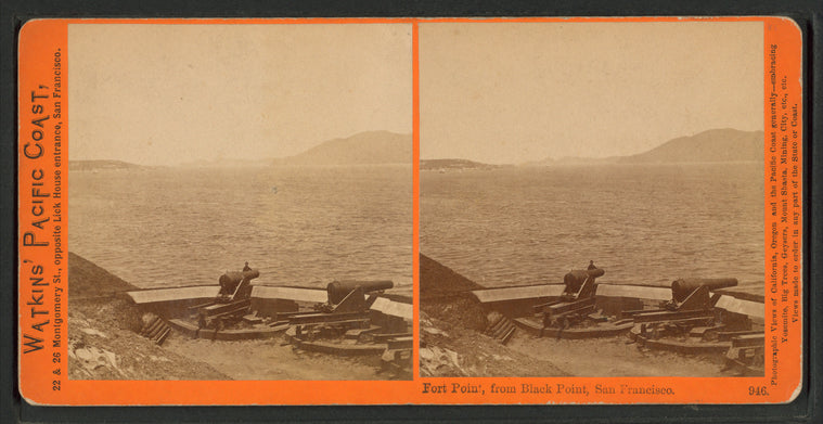 Fort Point, from Black Point, San Francisco.