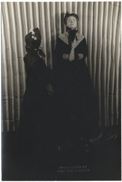 Dorothy Dow as Susan B., Anthony, Belva Kibler as Anne, The Mother of Us All, May 14, 1947: Final scene