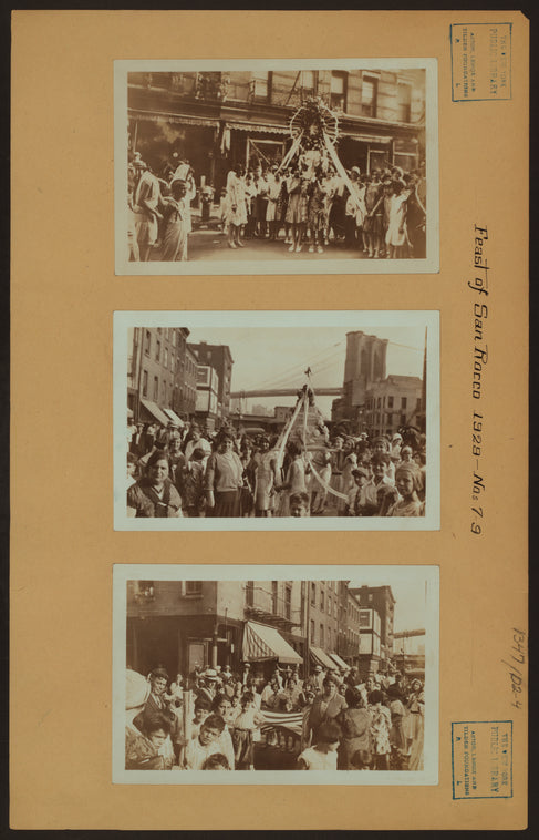 Feast of San Rocco [Saint Rochus], No.7-9.