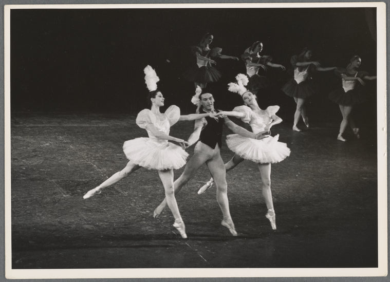 Diana Adams, Andre Eglevsky, and Tanaquil Le Clercq in George Balanchine’s Caracole