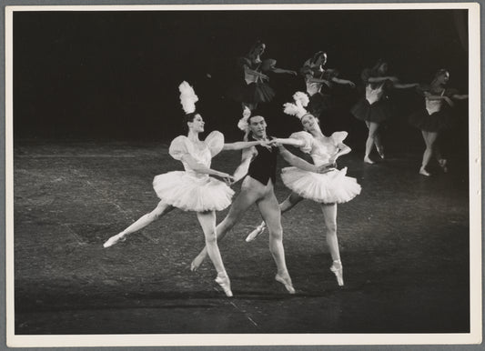 Diana Adams, Andre Eglevsky, and Tanaquil Le Clercq in George Balanchine’s Caracole