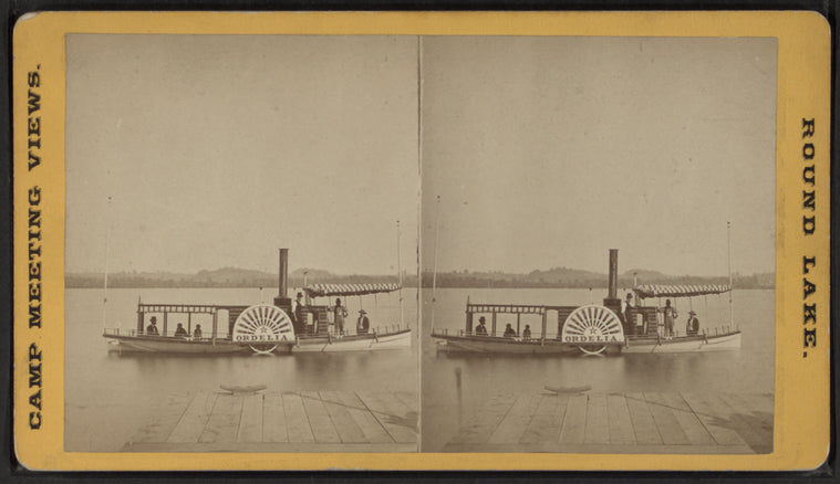 Steamboat 'Ordelia' at the Lake.