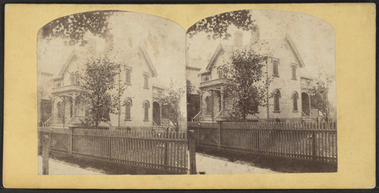Residence of Mr. Greenleaf, Orange.