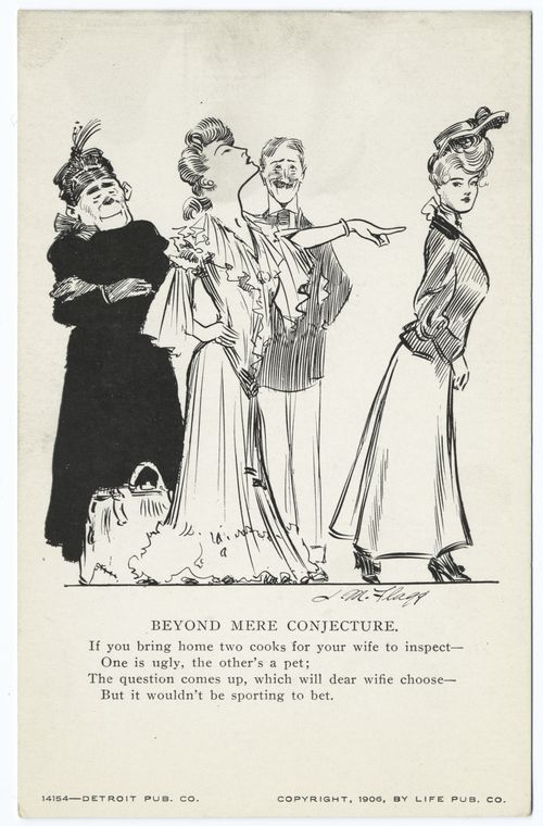 Beyond mere conjecture, Flagg Cartoons, Life Cartoons