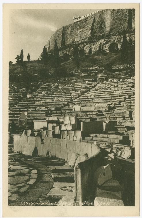 Dionysiac Theatre on Acropolis, Athens.