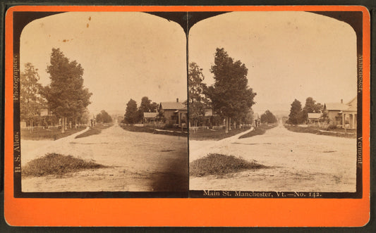Main St., Manchester, Vt.