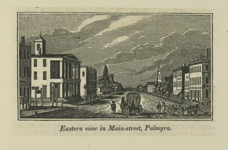 Eastern view of Main-street, Palmyra.