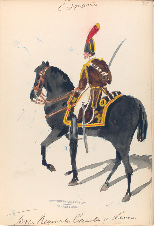 España, terzo regiment cavalierie v linie