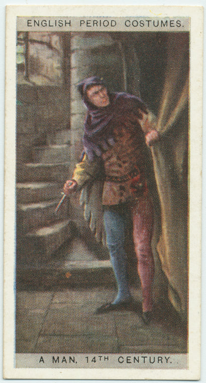 A man, 14th century.