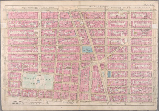 Bounded by W. 14th Street, E. 14th Street, First Avenue, Great Jones Street, W. 3rd Street and Sixth Avenue