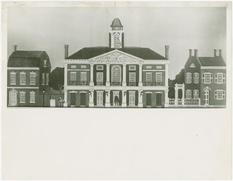 Amusements - American Jubilee - Sketches - Buildings