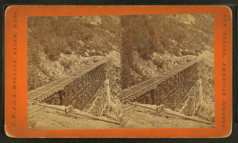 Frankenstein Trestle work. (B) P. & O.R.R.