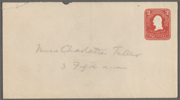[Teller], Charlotte, ALS. Oct. 9, 1906.