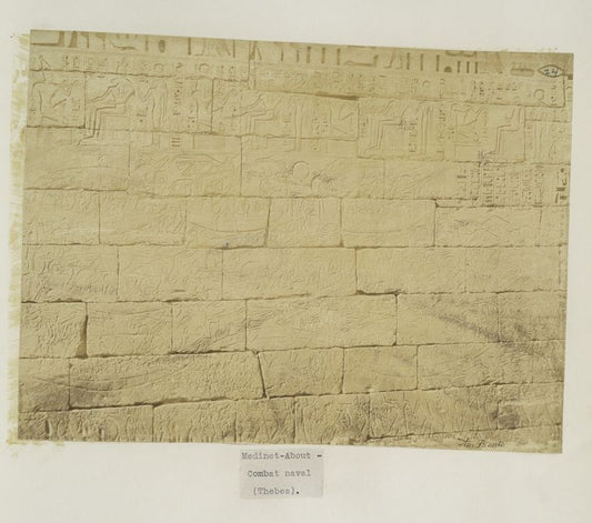 Medinet-About - combat naval (Thebes)