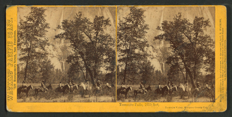 Yosemite Falls, 2630 feet, Yosemite Valley, Mariposa County, Cal.