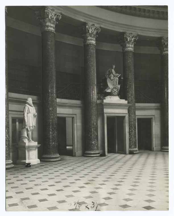 Statuary hall, in the Capitol, Washington.