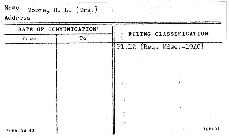 Moore, H.L. (Mrs.)