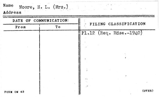 Moore, H.L. (Mrs.)