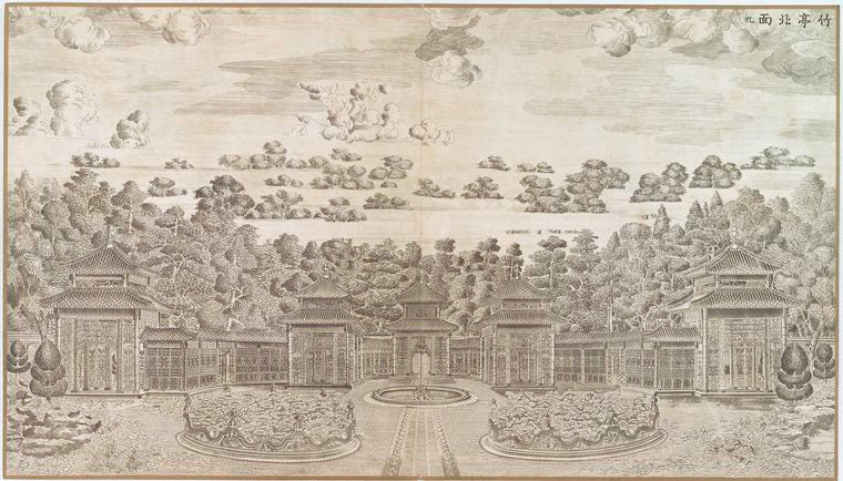 Zhuting beimian, Bamboo Gazebos, north side. [9]