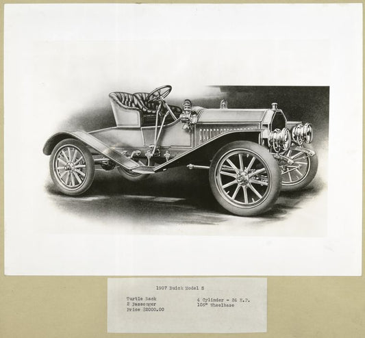 1907 Buick Model S - Turtle back - 4 cylinder - 24 H.P.