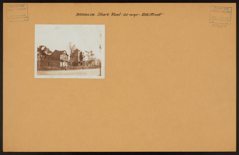 Brooklyn: Shore Road - 70th Street