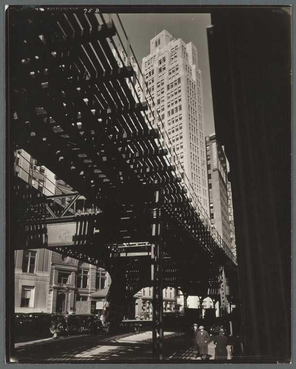 El Second and Third Avenue Lines, Hanover Square and Pearl Street