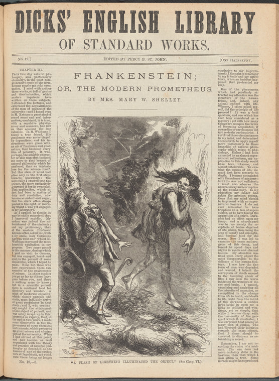 Frankenstein; or, The Modern Prometheus