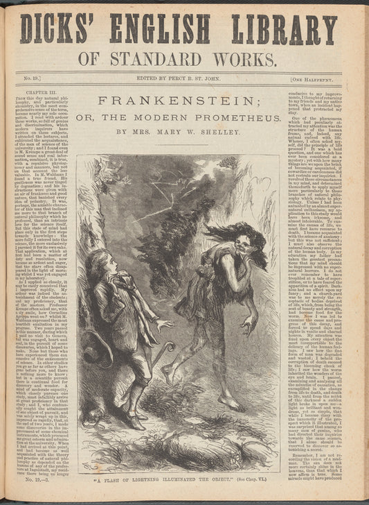 Frankenstein; or, The Modern Prometheus