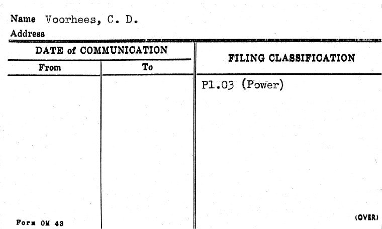 Voorhees, C.D.
