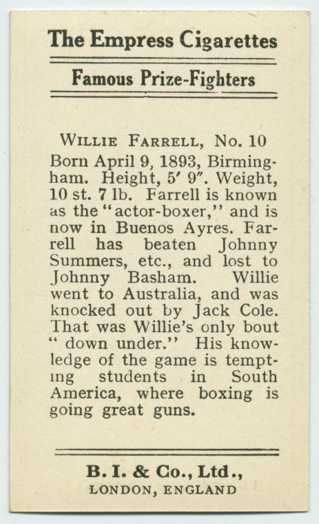 Willie Farrell.