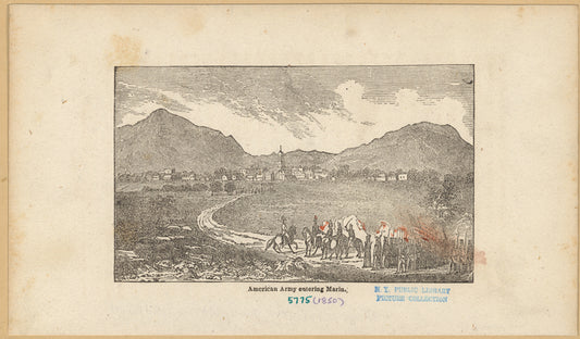 American army entering Marin